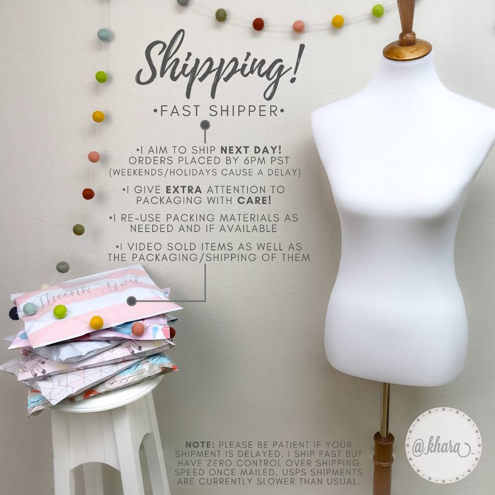 Shipping Info!